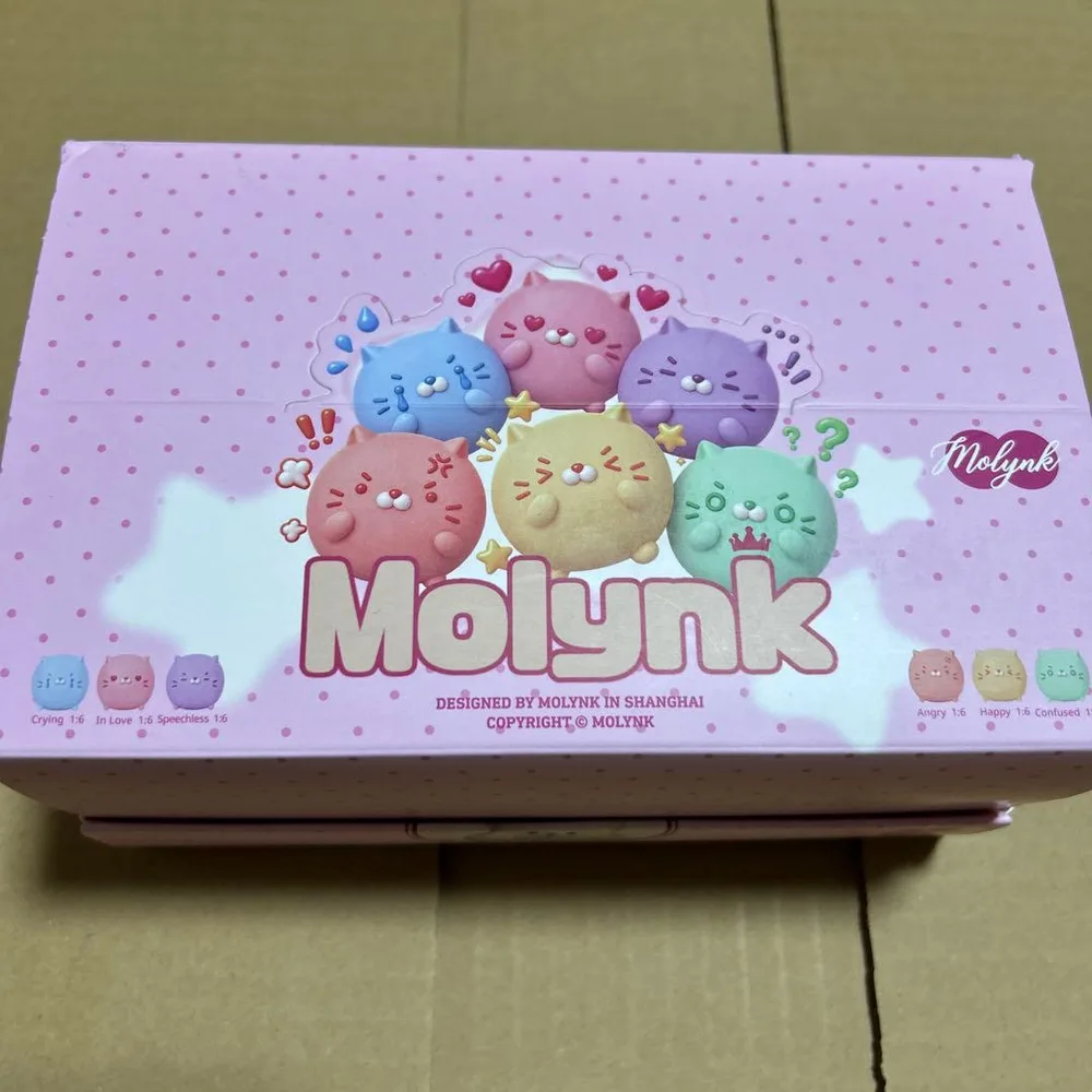 Molynk 猫 スクイーズ 6種セット