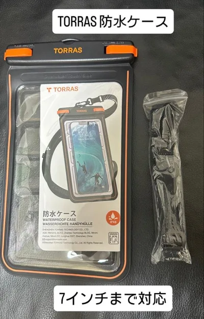 TORRAS 防水ケース スマホ用 IPX8完全防水