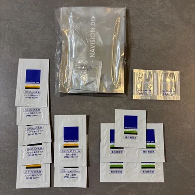 NAVISION DR サンプルセット,化粧水,美白,日焼け止め,アイクリーム