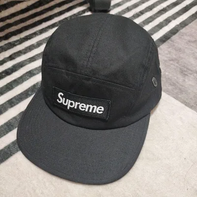 supreme シュプリーム キャップ ブラック