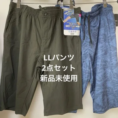 CLOSSHI メンズ ショートパンツ 2枚セット LLサイズ