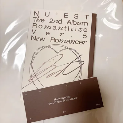 NU'EST 2集 「Romanticize」 サイン入り ベクホ