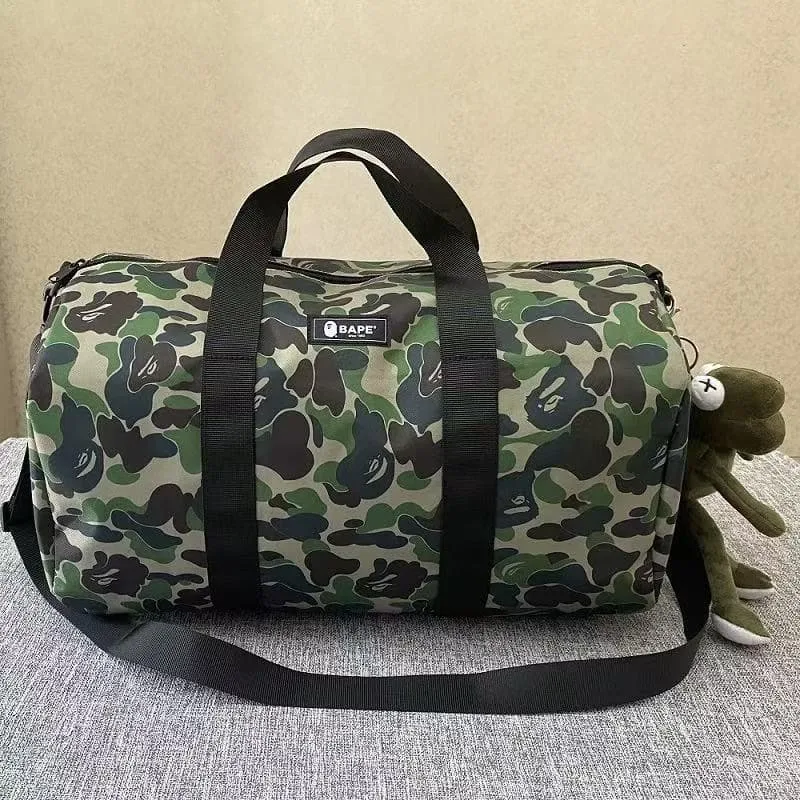 BAPE カモフラージュ ボストンバッグ