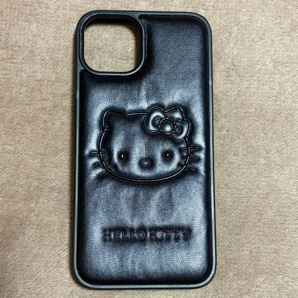 HELLO KITTY iPhoneケース ブラック