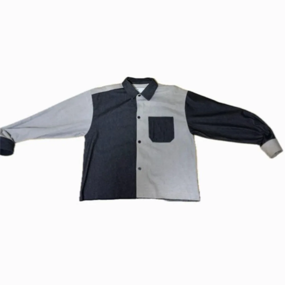 RELUME CALIFORNIA バイカラー 長袖シャツ