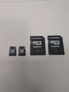 I-O DATA microSDHCカード 16GB class4 2枚セット