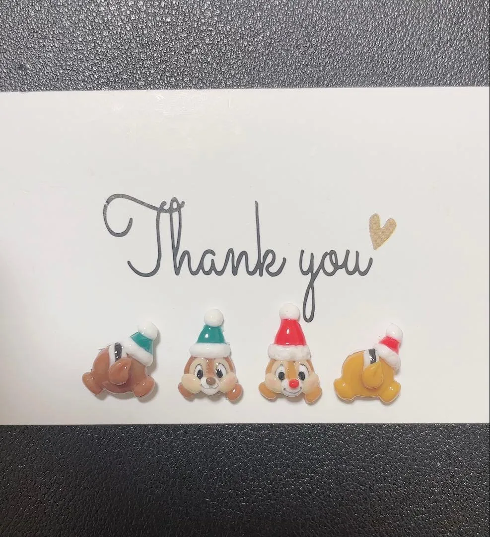 ネイルパーツ 4個セット クリスマス
