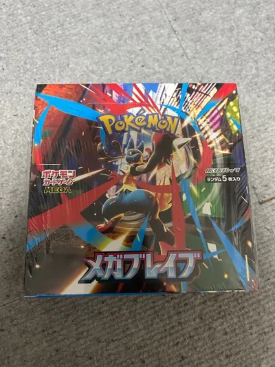 ポケモンカードゲーム メガブレイブ メガシンフォニア box シュリンク付き❗️