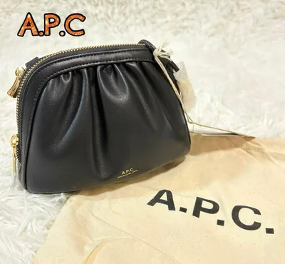 【新品】 A.P.C. NINON ドローストリングバッグ 黒
