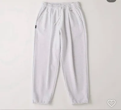 S.F.C WIDE TAPERED SWEAT PANTS ASH GRAY