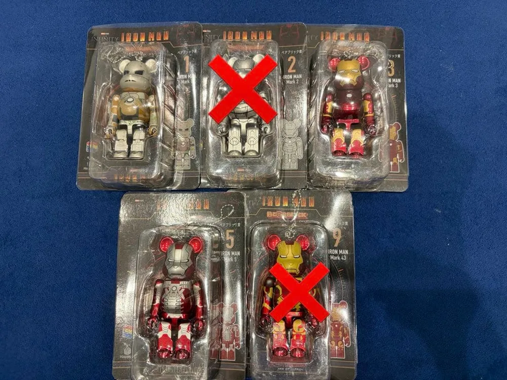 BE@RBRICK アイアンマン ベアブリック MARVELベアブリック