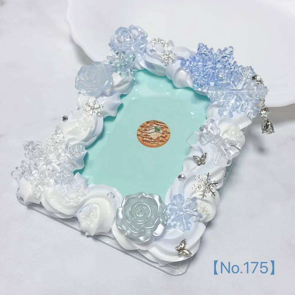 ライトブルースノーホイップ ホイップデコ B8 トレカケース 【No.175】