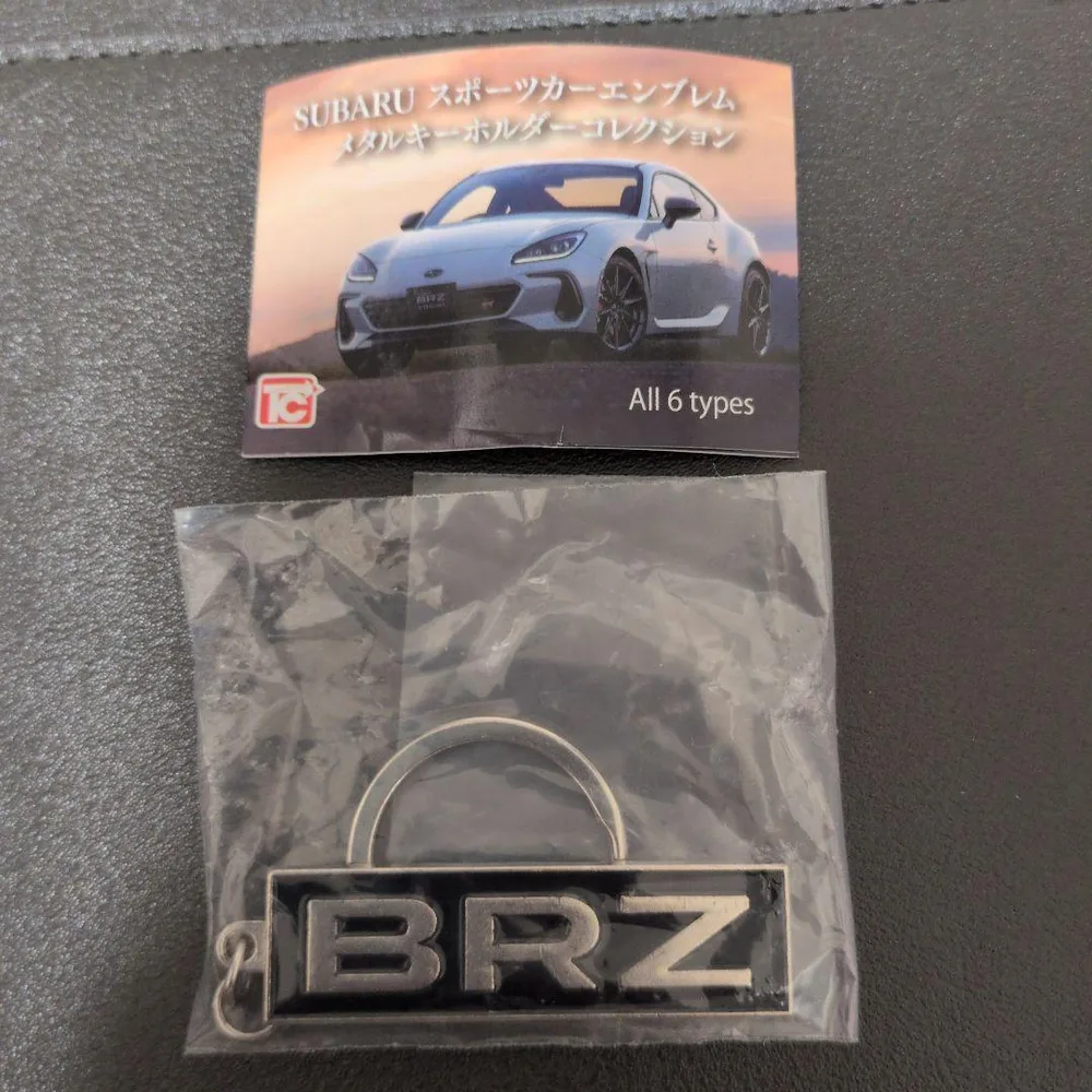 SUBARU スポーツカーエンブレム メタルキーホルダーコレクション BRZ