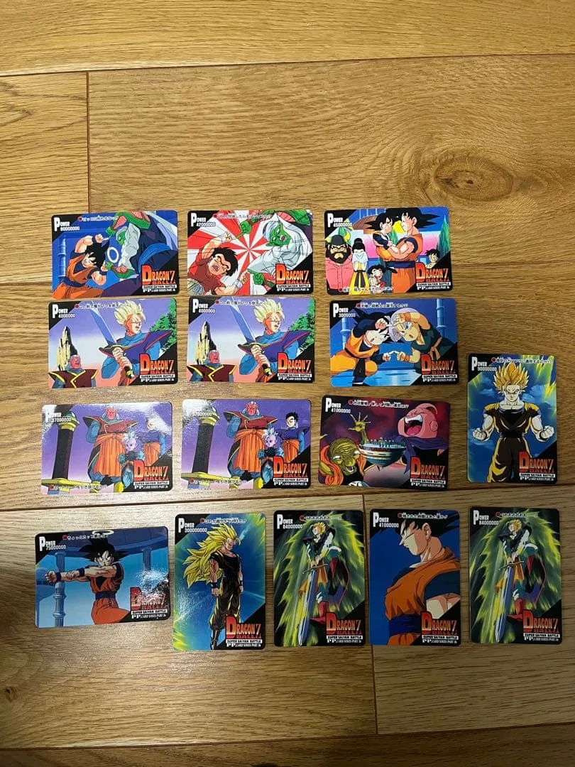 ドラゴンボールZ PPカード 15枚セット