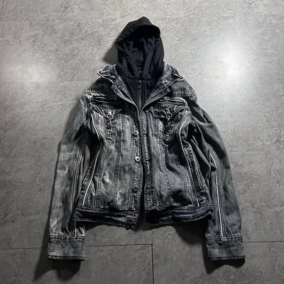 00s【in the attic】gimmick jacket/Y2K/退廃的◎