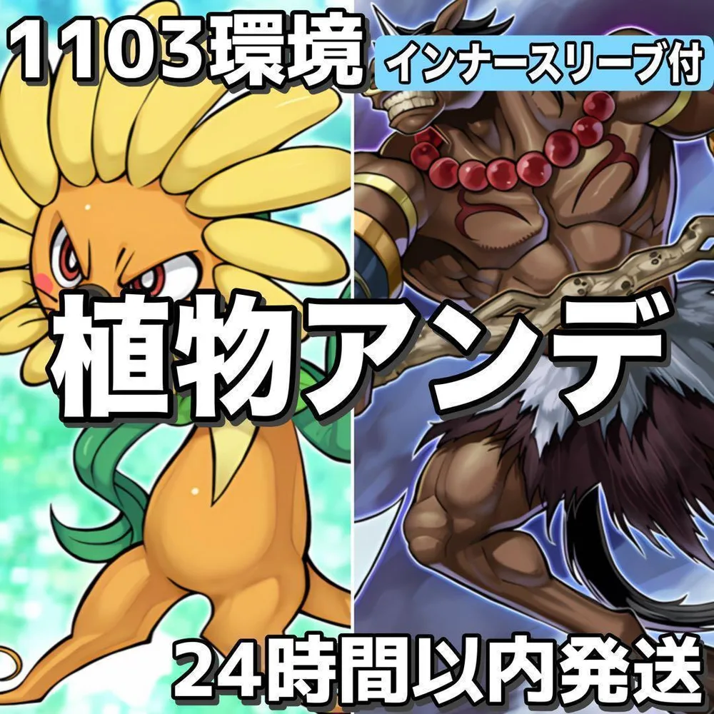D2-83 1103環境 植物アンデ 構築済みデッキ 23