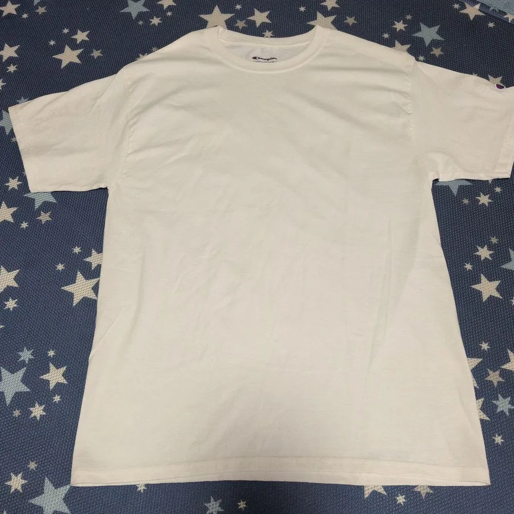 Champion チャンピオン 無地 Tシャツ ホワイト M