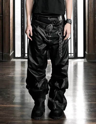 【Rosen Kreuz】DOUBLE WAIST PANTS