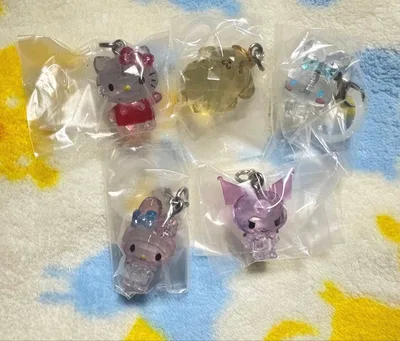 サンリオ クリスタル めじるしアクセサリー コンプリート 5点