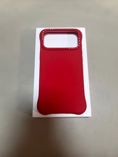 Casetify Ripple Case iPhone17pmトマトレッド