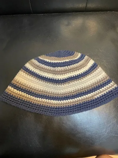 ハンドメイド クラッシャーハット バケットハット 男女兼用