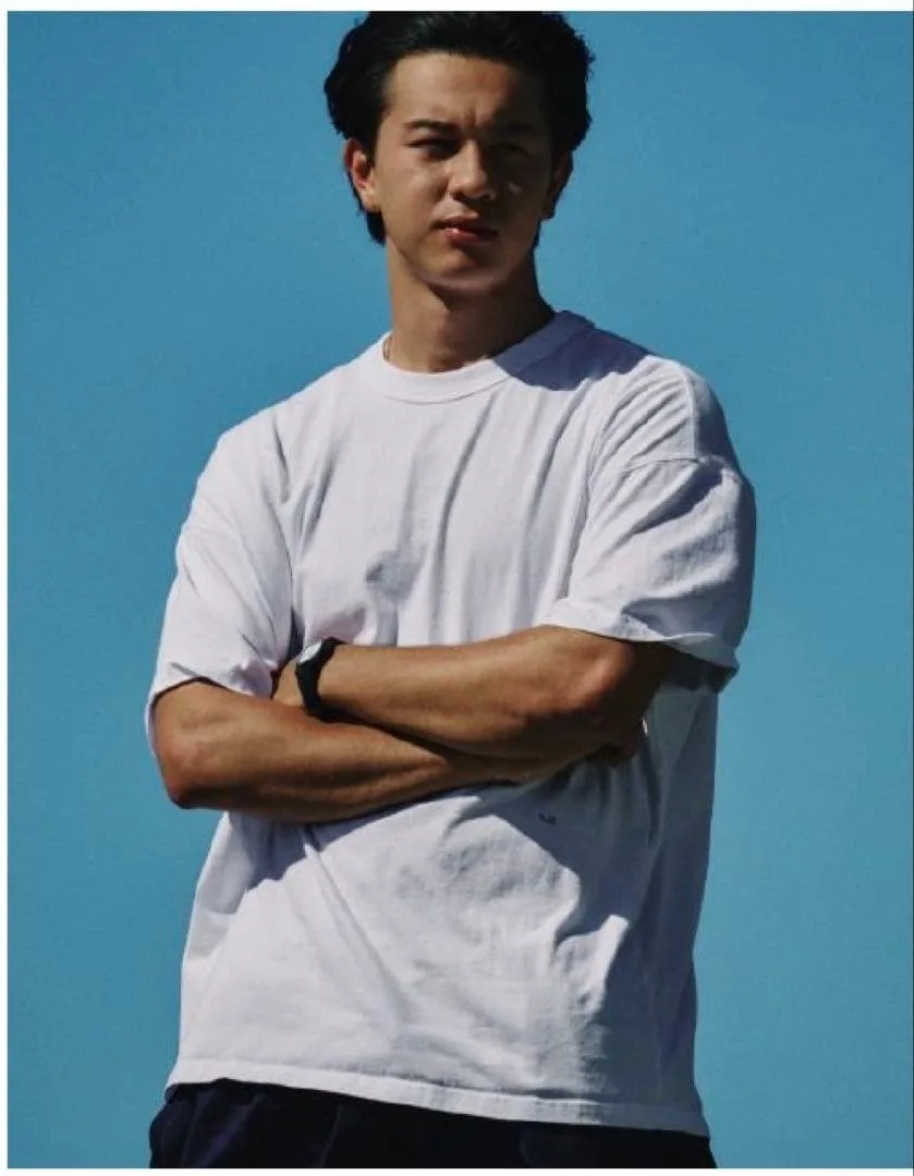 AH 長谷川昭雄 ファミリーマートビッグTシャツ ホワイト