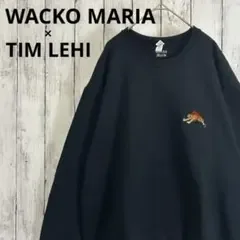 WACKO MARIA × TIM LEHI CREW NECK SWEAT