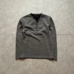 grunge layered long sleeve shirt gray