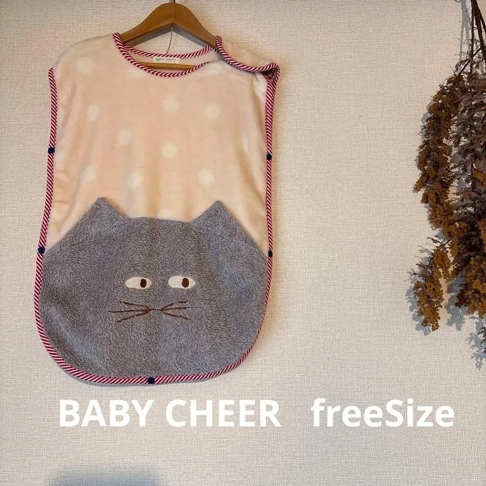BABY CHEER スリーパー 猫モチーフ