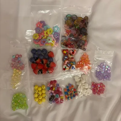 ビーズ まとめ売り カラフル ポップ