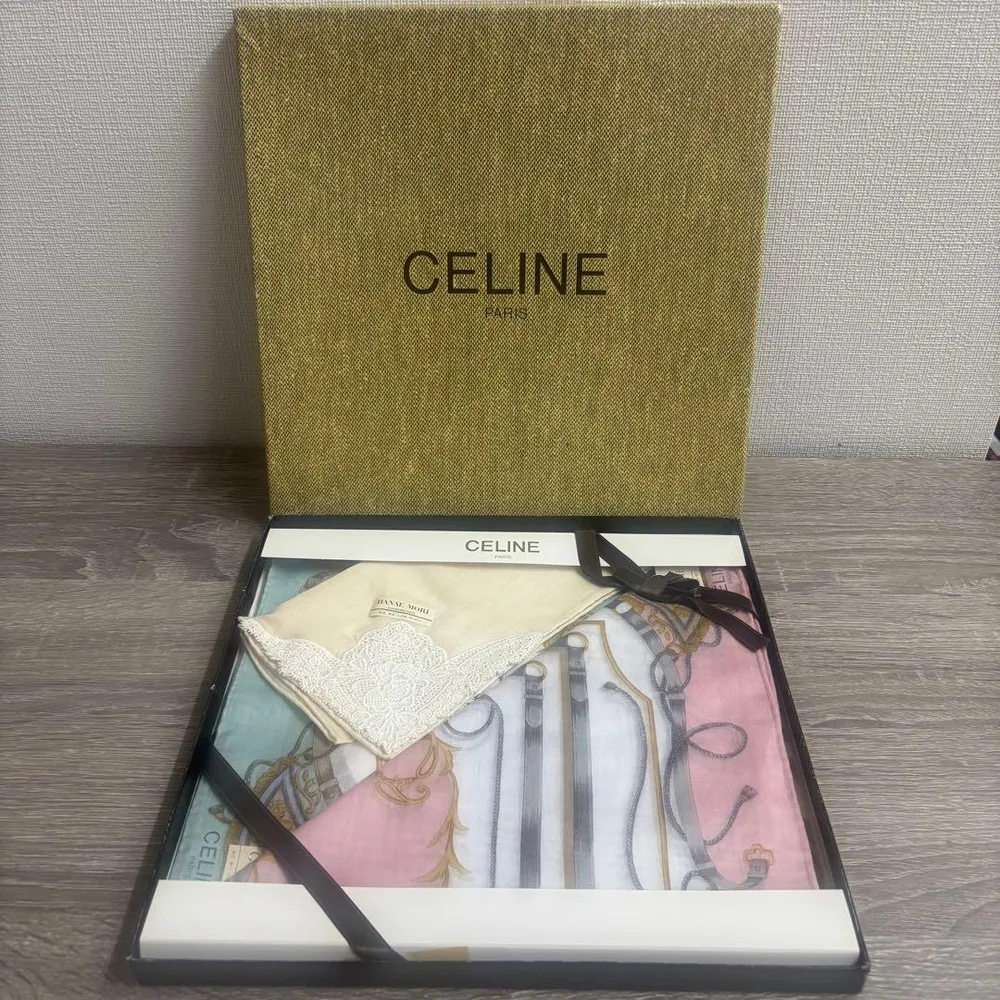 CELINE セリーヌ ハンカチ 3枚セット
