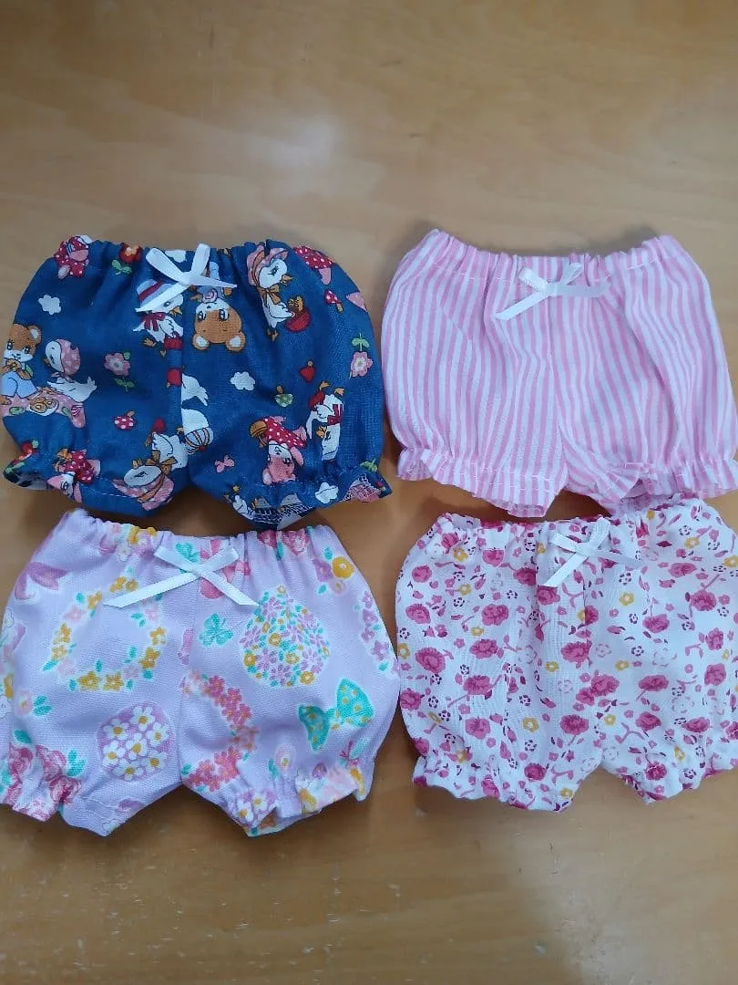 ハンドメイド ぽぽちゃん用カボチャパンツ 4点セット