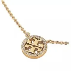 トリーバーチ 丸型ネックレス gd toryburch