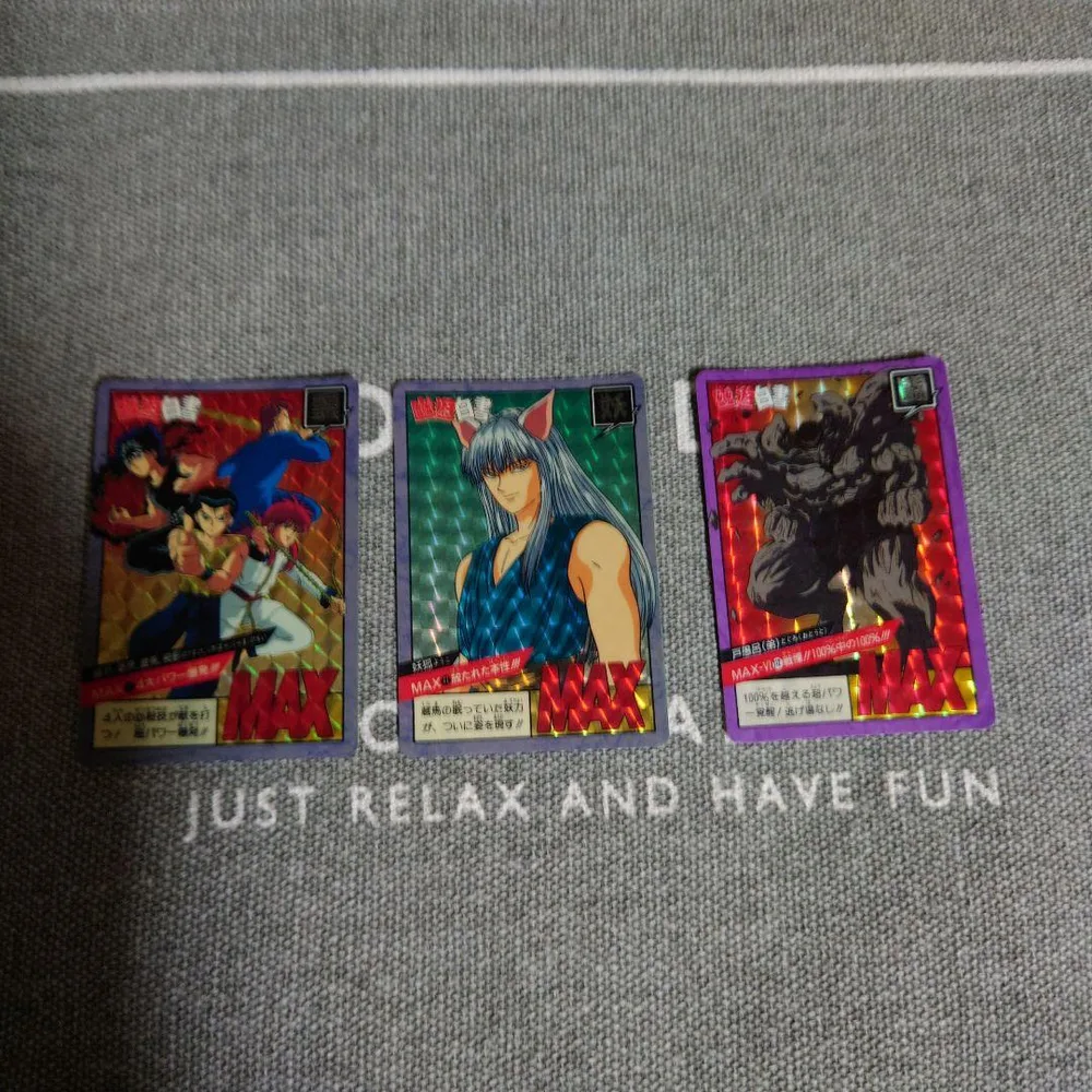 幽遊白書 カードダス 3枚セット