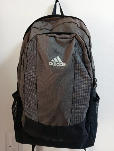 00s adidas アディダス テック バックパック リュック グレー Y2K
