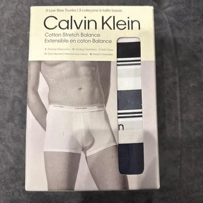 Calvin Klein ボクサーパンツ 3枚セット Sサイズ