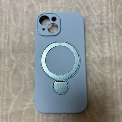 iPhone15 ケース magsafe対応耐衝撃 薄型 スマホケース ブルー