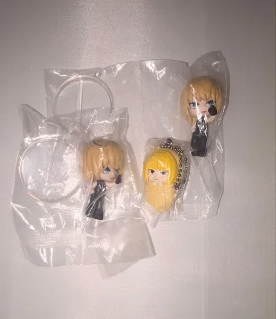 デスノートミニフィギュア・チャーム 3種セット