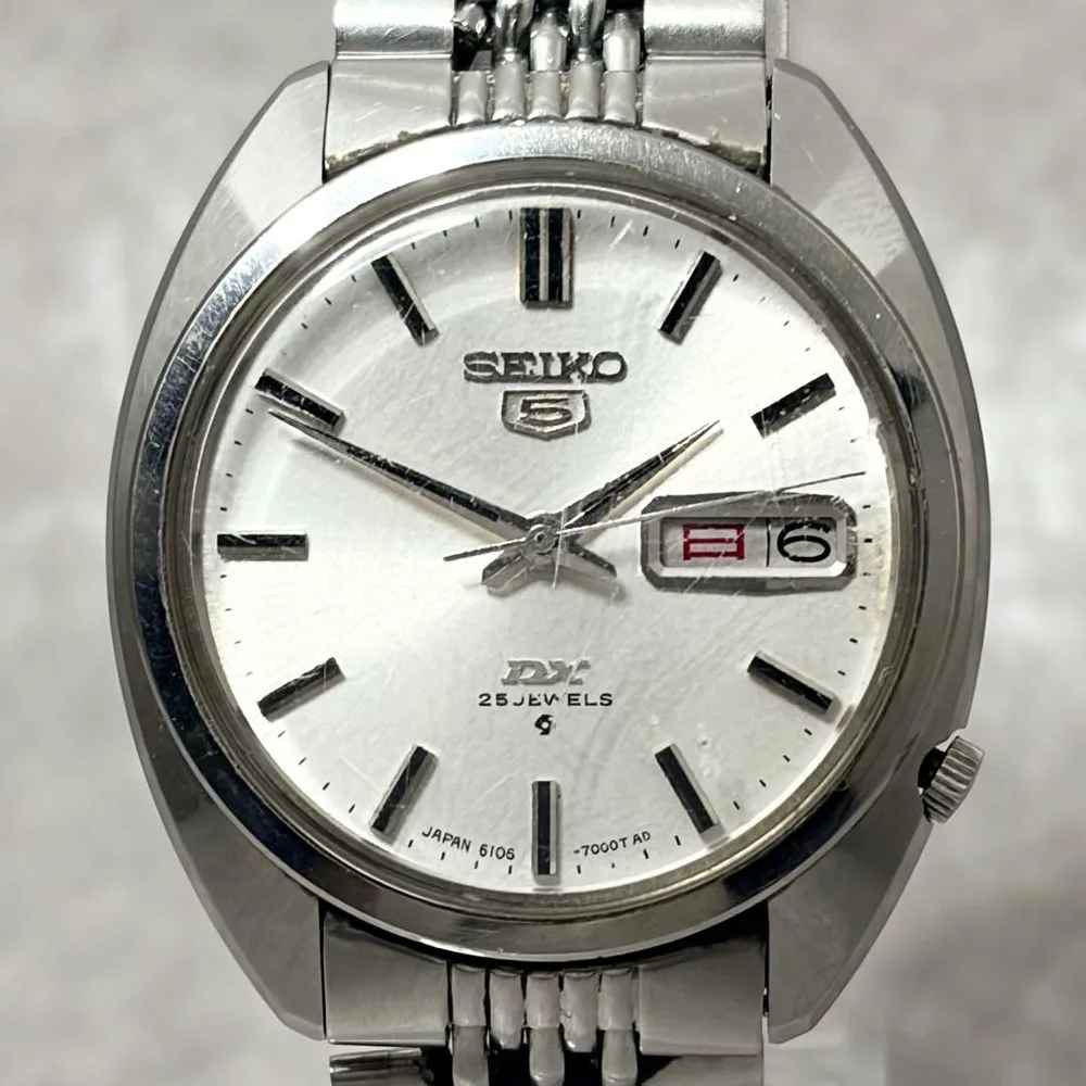 【稼働】セイコー5 DX 6106-7000 25石 自動巻き 1967年製