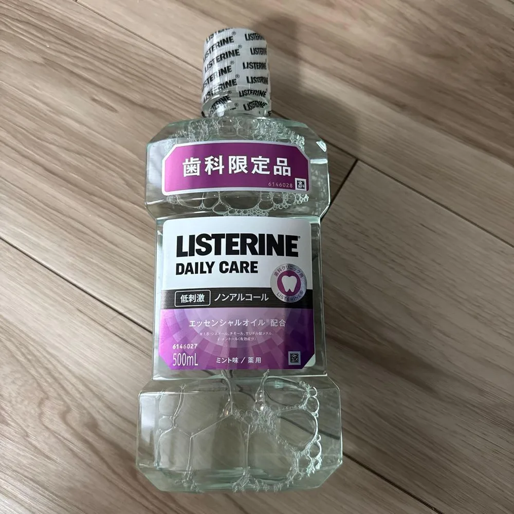 リステリン デイリーケア 歯科限定品 ミント味 口腔洗浄液 500ml