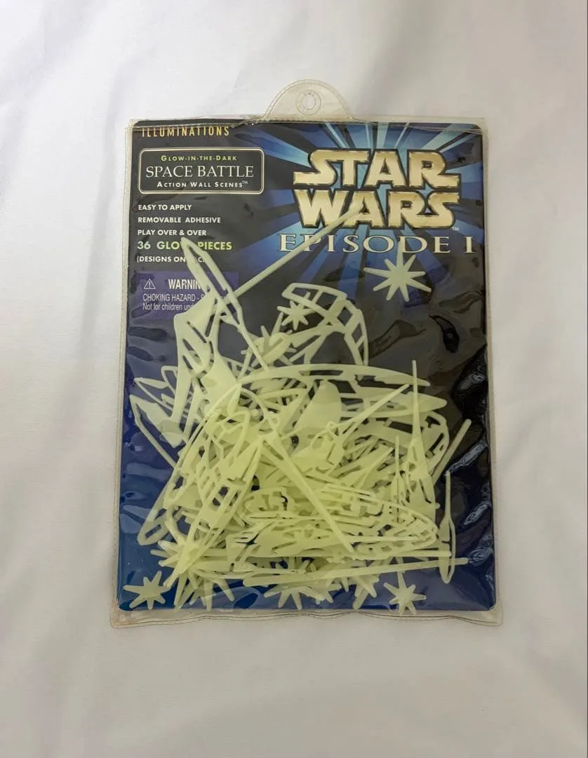 STAR WARS スターウォーズ 蓄光 ウォールステッカー エピソード1