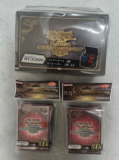 遊戯王 WCS2026 カードケース スリーブレッド 未開封