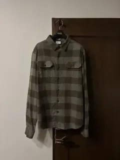 Columbia コロンビア チェックシャツ カーキ L