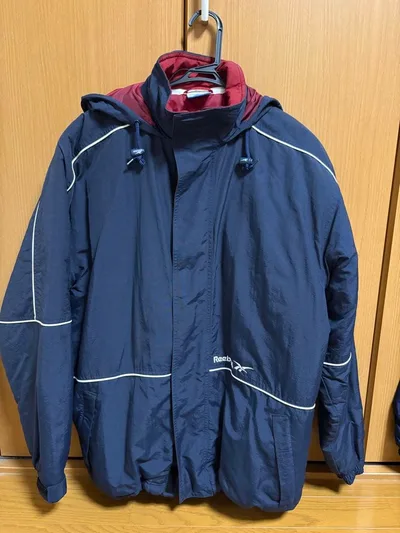 90s Reebok ナイロンジャケット ネイビー