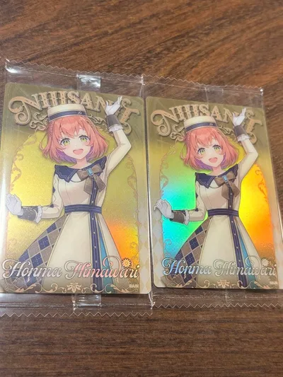 にじさんじ 本間ひまわり ウエハースカード2枚セット