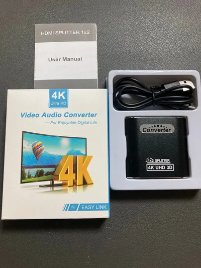 HDMI 分配器 1入力2出力 2画面 同時出力 スプリッター