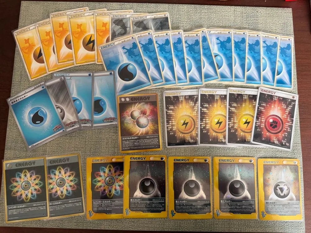 ポケモンカード 旧裏面 エネルギー まとめ売り プロモ 渦巻きあり energy