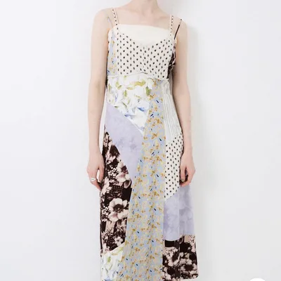 MEDI VARIOUS PATTERN CAMI DRESS
