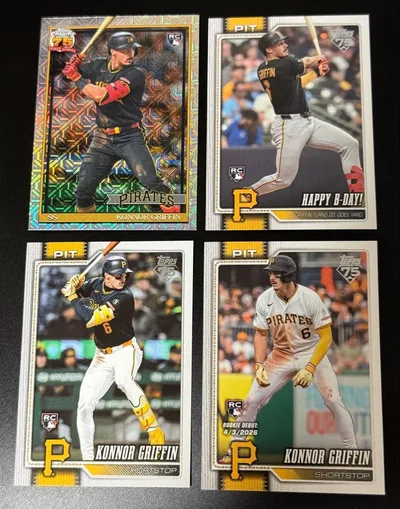 topps update Konnor Griffin mojo RC