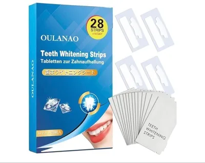 OULANAO Teeth Whitening Strips 7セット14枚入り